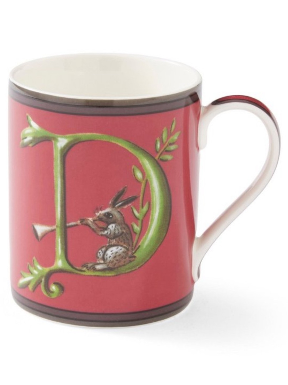 Spode Kit Kemp Alphabet Letter D Mug